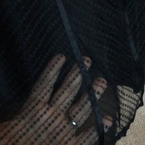 NWT Ann Taylor black lace skirt size 14